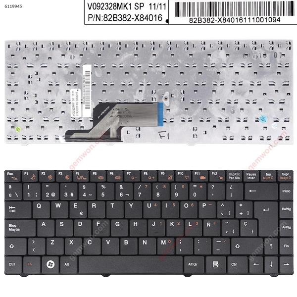 Teclado Vit M2400 BLACK SP V092328MK1 Laptop Keyboard ( )