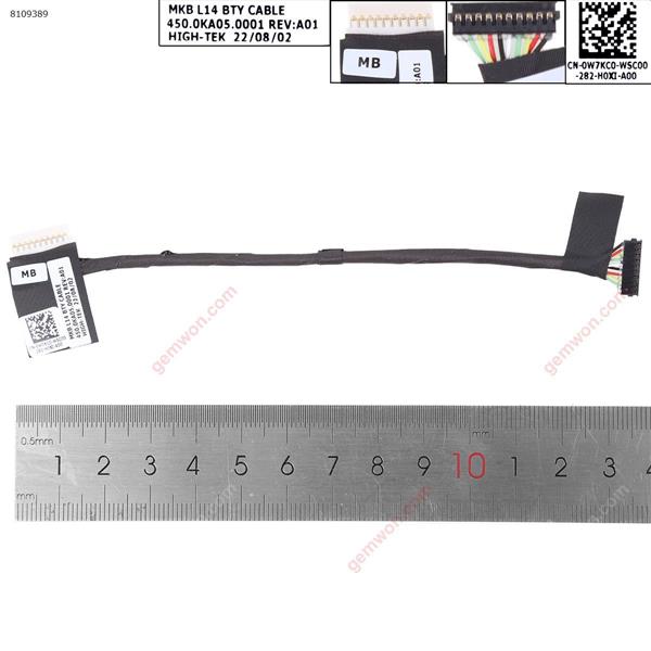 Battery cable for Dell  Latitude 3410 3510 E3410 E3510. Other Cable 0W7KC0  450.0KA05.0001