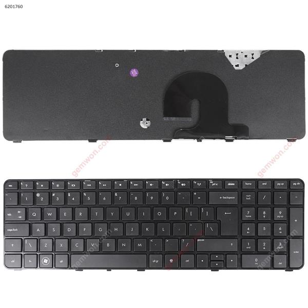 HP DV7-4000 BLACK FRAME BLACK (Big Enter) US N/A Laptop Keyboard (OEM-B)