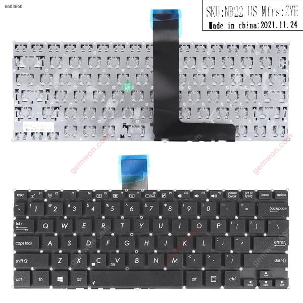 ASUS F200CA X200MA X200CA series BLACK(Without FRAME,without foil,For Win8) US N/A Laptop Keyboard ( )