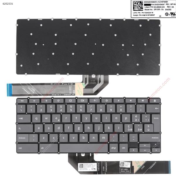 Lenovo Ideapad Flex 5 CHROMEBOOK 13IML05 GRAY IT SN20X54647   SG-99920-21A Laptop Keyboard (Original)