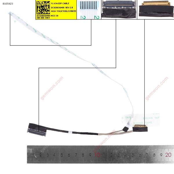 Lenovo ThinkBook 14 G2-ITL ARE 2021. LCD/LED Cable DC02003QH00