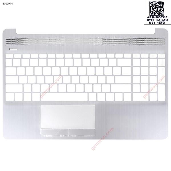 HP 15-DW 15S-DU 15S-DY 250 G8 Palmrest Upper Case Silver Without touch. Cover TPN-C139