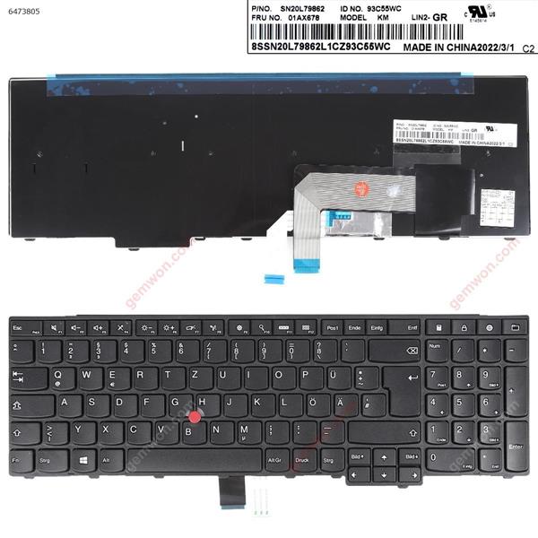 IBM ThinkPad E531 BLACK(with point stick For Win8) OEM GR SN20L79862 Laptop Keyboard ()