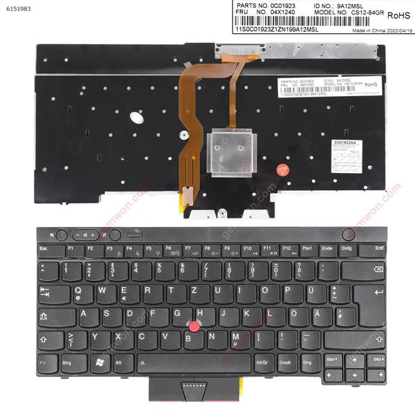 ThinkPad T430 T530 X230 BLACK (With Point stick For Win8) GR MP-11C26GB-4421 Laptop Keyboard (OEM-A)
