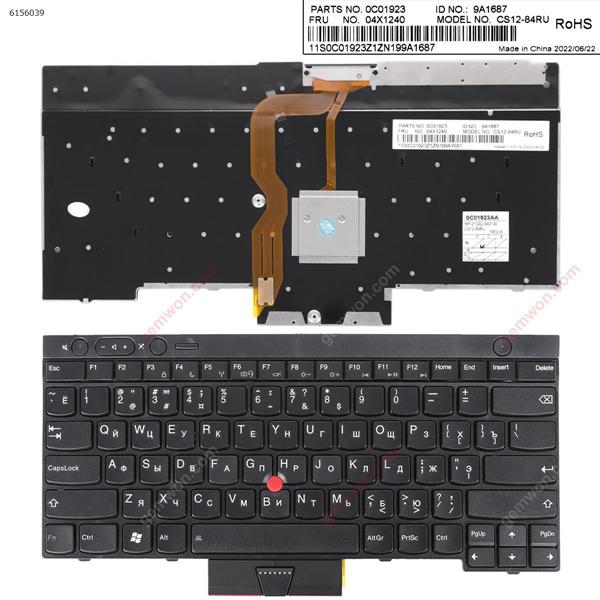 IBM ThinkPad T430 T530 X230 BLACK (with point stick For Win8) OEM RU N/A Laptop Keyboard ()