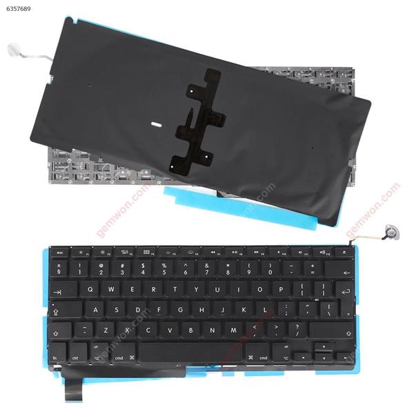 APPLE Macbook Pro A1286 BLACK(With Backlit Board) UI N/A Laptop Keyboard (OEM-A)