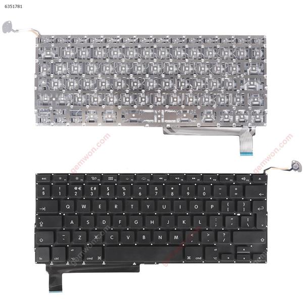 APPLE Macbook Pro A1286 BLACK (without Backlit) UK N/A Laptop Keyboard (OEM-A)