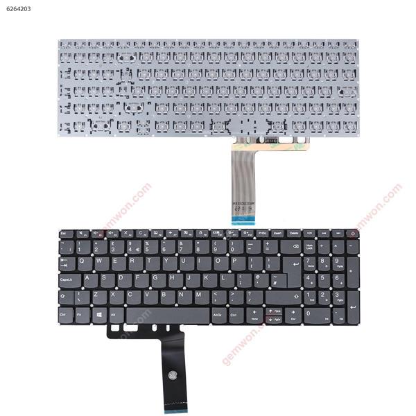 ​Lenovo IdeaPad 320-15ABR 320-15IAP 320-15AST 320-15IKB 320-15ISK GRAY win8(Without FRAME,Without foil) OEM UK N/A Laptop Keyboard (OEM-B)