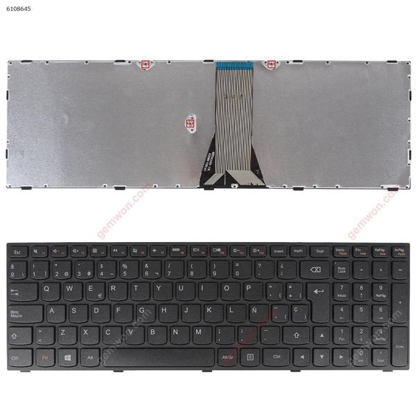 LENOVO  G50-70 BLACK FRAME BLACK(For Win8) SP T6G1 25214788 9Z.NB4SN.00S BQ0SN Laptop Keyboard ( )
