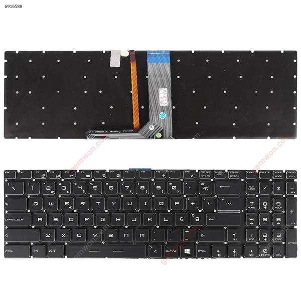 MSI GT72 GS60 GS70 WS60 GE72 GE62 BLACK (Full Colorful Backlit,Without FRAME,WIN8) PO V143422AK Laptop Keyboard (OEM-A)