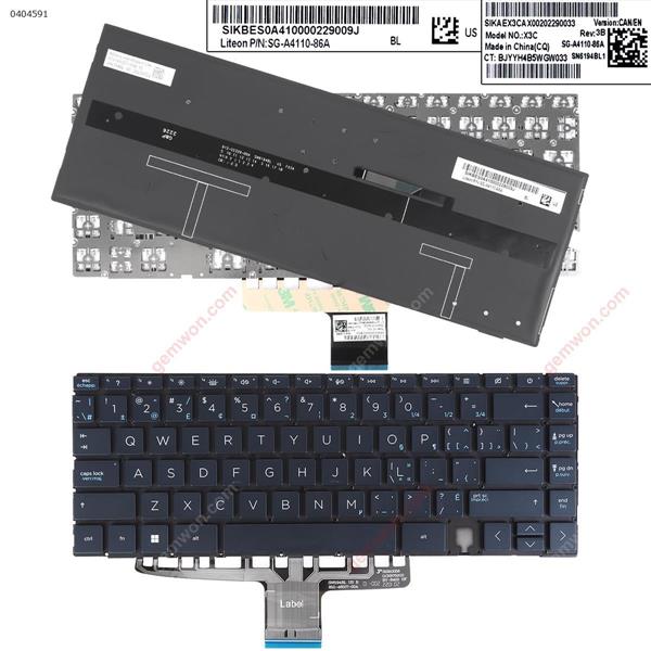 HP Spectre x360 14-EA0023DX 14-EA0047NR 14-EA1023DX BLACK(Backlit)  N/A