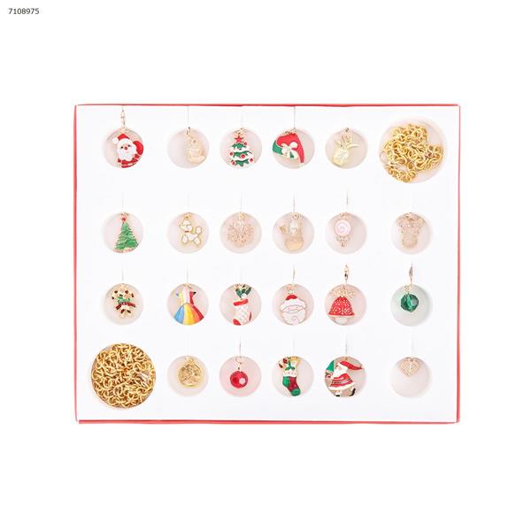 Christmas ornaments countdown calendar (B style four) Puzzle Toys N/A