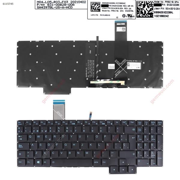 lenovo ideapad 3-15imh05 3-15arh05 3-15ach gy530 gy550 gy570 BLACK（(Backlit , BluePrinting Win8 ) SP SN20X22289   SG-A3010-2EA Laptop Keyboard (Original)