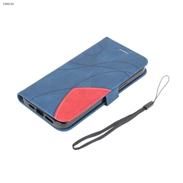 Suitable for iPhone13 Pro Max flip phone case leather case Blue Case IPHONE13 PRO MAX