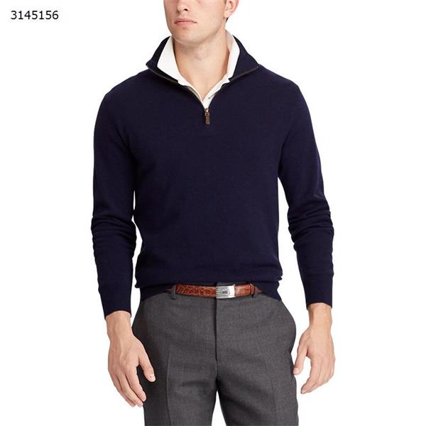 Men's casual sweater (blue L) Other N/A