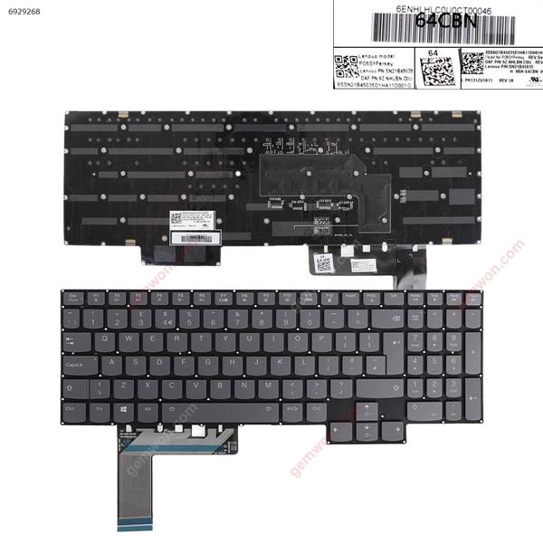 Lenovo Legion y730-17ich y740 -17 ichg y740-17irh y9000k UK SN20H34973 Laptop Keyboard (Original)