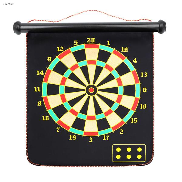 Magnetic double-sided dart board Magnetic target toy dart board (17 inch-cylinder type) Other N/A