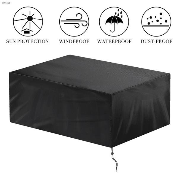 Waterproof Outdoor Furniture Cover Garden Patio Rain UV Table Protector Sofa 213cmX132X74cm Home Decoration N/A