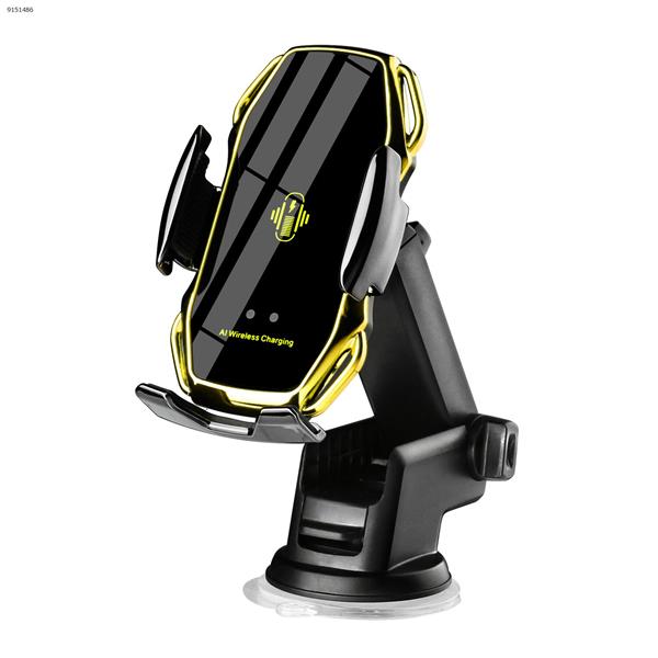 A5 Smart Sensor Car Wireless Charger +Suction Desktop Stand  Gold Autocar Decorations A5