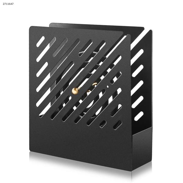 Household portable iron mosquito coil holder (black) Home Decoration N/A