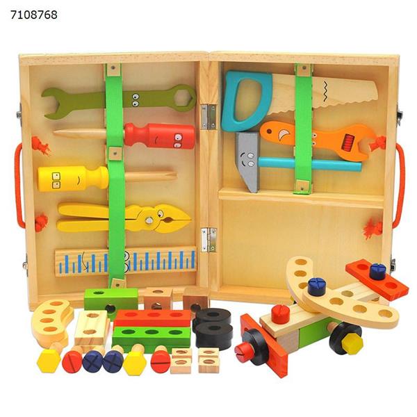 Disassembly and assembly of multifunctional woodworking box (puzzle set)Tool gun 3 Puzzle Toys N/A