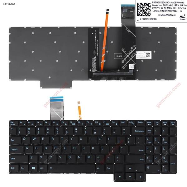 lenovo ideapad Gaming 3-15imh05 15arh05 15ach GY530 BLACK ( Blacklit,Blue Printingwin8) US N/A Laptop Keyboard ()