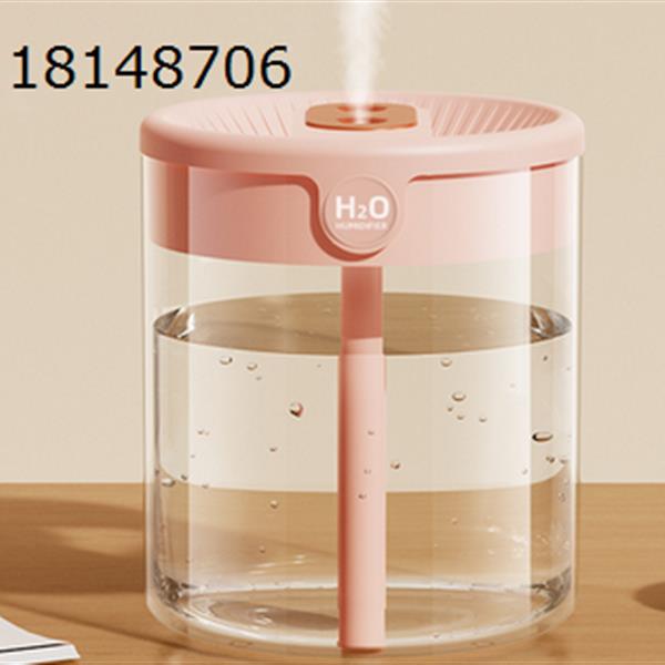 <p>2L Double spray humidifier usb large capacity home mute bedroom office small night light digital display humidifier</p> Other 科斯佳加湿器K15粉色非数显
