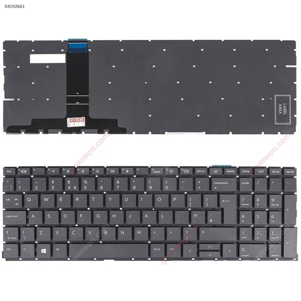 HP ProBook 450 G8 455 G8 Series BLACK (Without Backlit,win8) UK N/A Laptop Keyboard ()