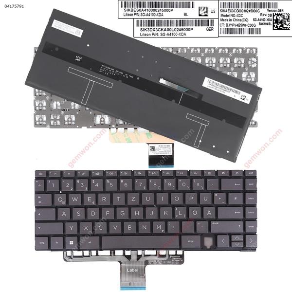 HP Spectre x360 14-EA BLACK(Backlit)  N/A