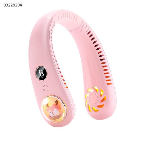 2023 New Children's Neck Hanging Fan USB Charging Lazy Portable Mini Cooling Fan Outdoor Neck Hanging Fan Other WY-F22