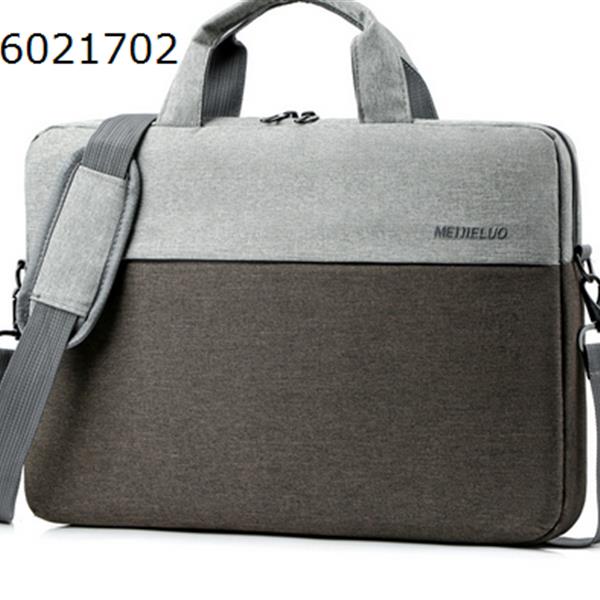 brown Hand bill shoulder laptop bag Office 15.6 inch business trip waterproof large capacity pull rod bag computer bag  9007
