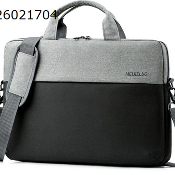 black Hand bill shoulder laptop bag Office 15.6 inch business trip waterproof large capacity pull rod bag computer bag  9007