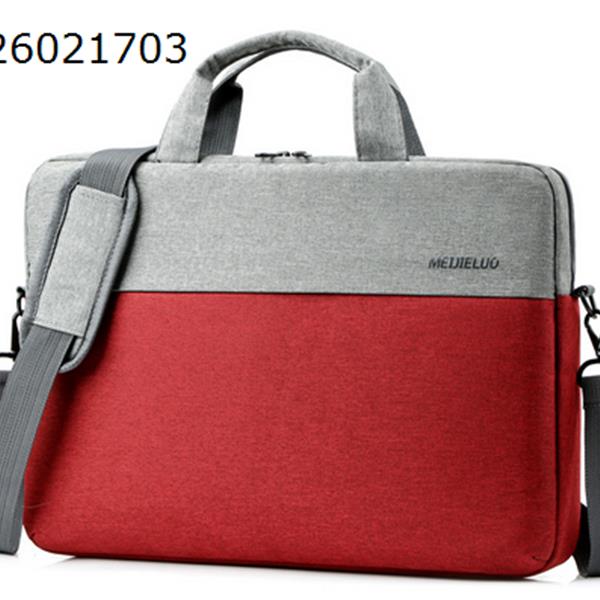 red Hand bill shoulder laptop bag Office 15.6 inch business trip waterproof large capacity pull rod bag computer bag  9007