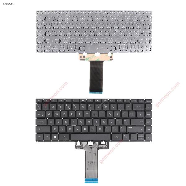 HP Pavilion 14-BS 14-BS000 14-BS100 14-BS500 BLACK (Without FRAME,Small Enter,WIN8) UK 708168-001 Laptop Keyboard (OEM-B)