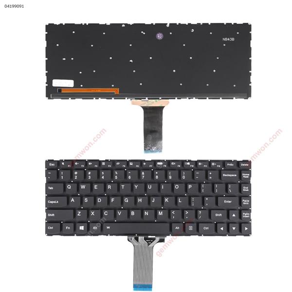 LENOVO IDEAPAD 500S-14ISK YOGA 500-14ACZ 500-14ISK BLACK（Backlit） OEM US N/A Laptop Keyboard ()