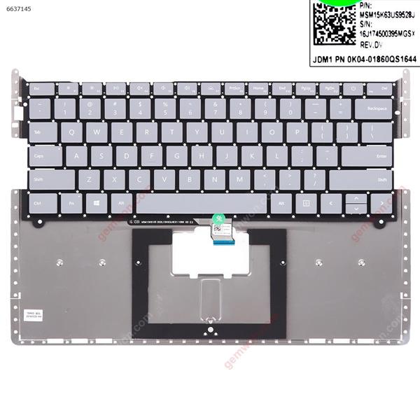 Microsoft surface 13.5' 1769 1782 1770 1772 G672819NW GRAY  US N/A Laptop Keyboard (Original)