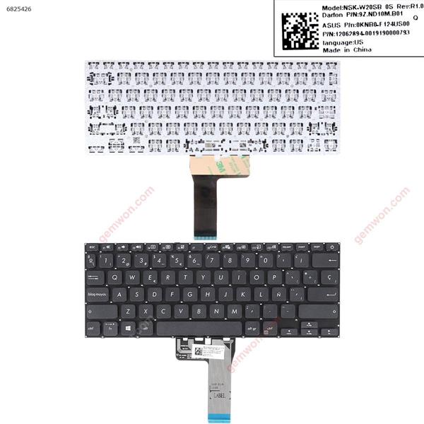 ASUS Vivobook 14 X409 Y4200FB V4000U R423 R424 A409M A412FL X412 BLACK （win8）） SP N/A Laptop Keyboard (OEM-B)
