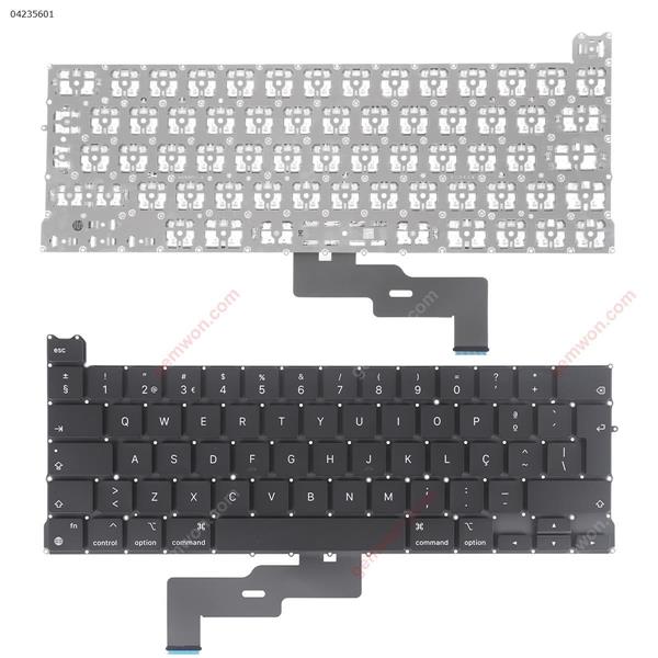 APPLE Macbook Pro A2338 BLACK (without Backlit) PO N/A Laptop Keyboard ()