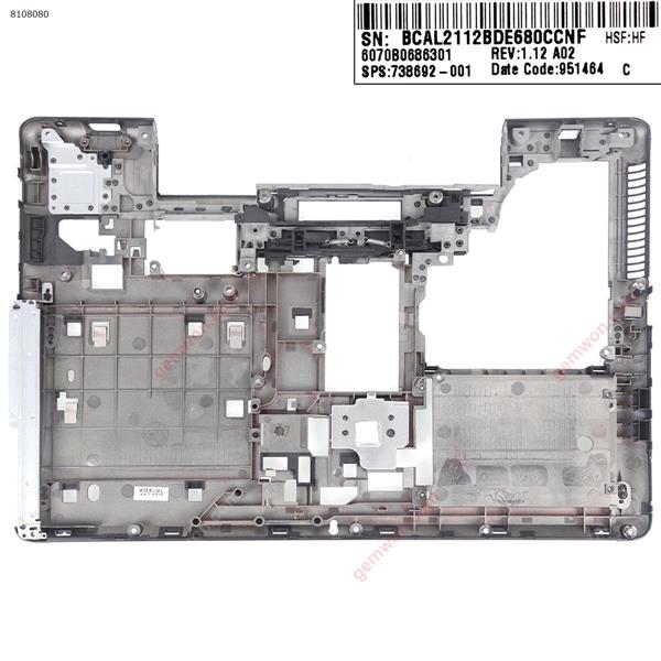 HP ProBook 650 655 G1 Bottom Case Base Black Cover. Cover N/A