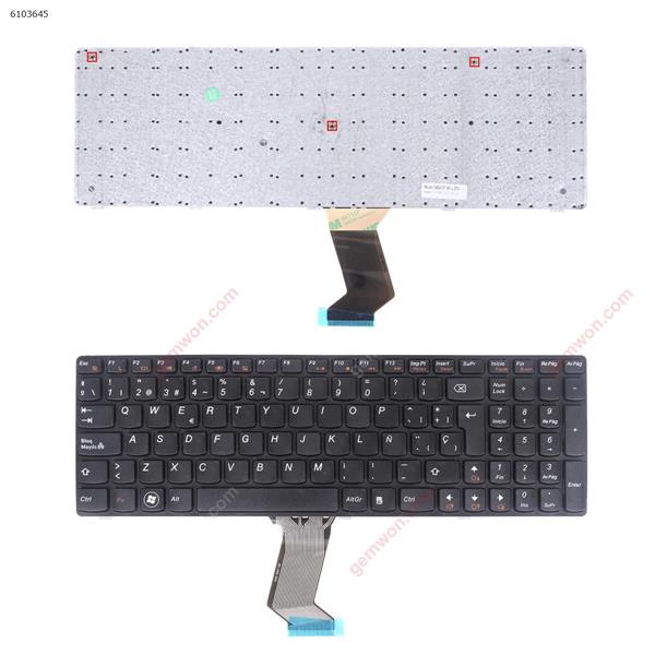 LENOVO Ideapad Z560 Z560A Z565A G570 BLACK FRAME BLACK WIN8 SP N/A Laptop Keyboard (OEM-B)