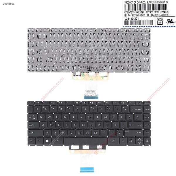 HP 14-BD 14-CC 14-CD 14m-cd 14-CE 14-CF 14-CK 14-CM BLACK(Without Backlit,win8) US N/A Laptop Keyboard ()
