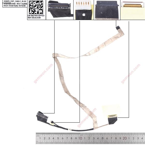 Dell Latitude 5490 E5490 30pin IR. LCD/LED Cable DC02C00GK00 042YN5