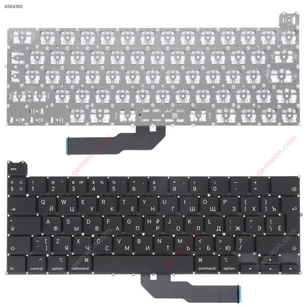 APPLE Macbook Pro A2251 BLACK(without Backlit) RU n/a Laptop Keyboard (OEM-A)