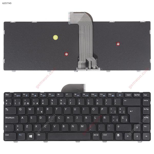 DELL Inspiron 14 3421 14R 5421 Vostro 2421 GLOSSY FRAME BLACK (OEM Win8) SP 3421  LSD310-6-UK     MB310-006 Laptop Keyboard (OEM-B)