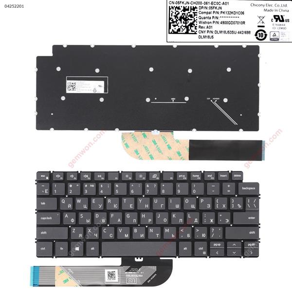  DELL 7490 5391 7391 14 5493 5498 7491 3401 3405 GRAY (Without backlit,win8) RU N/A Laptop Keyboard ()