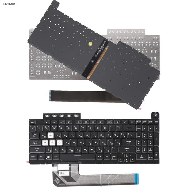 ASUS FX506/FA506/FX706/FA706 BLACK (Full Colorful Backlit,WIN8,without FRAME) RU N/A Laptop Keyboard ()