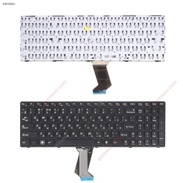 LENOVO Ideapad Z580 V580 G580 BLACK FRAME BLACK(Without foil,win8) RU N/A Laptop Keyboard ()