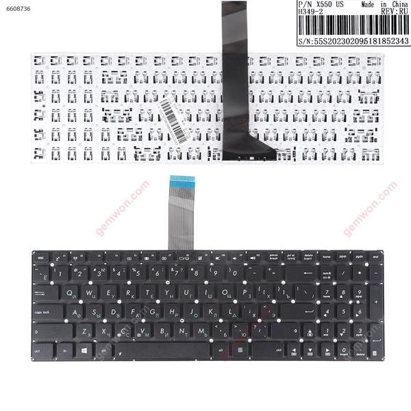 ASUS X550 BLACK(Without FRAME,Without Foil) RU AEXJB00110   BZ.N0S5Q.00R Laptop Keyboard (OEM-B)