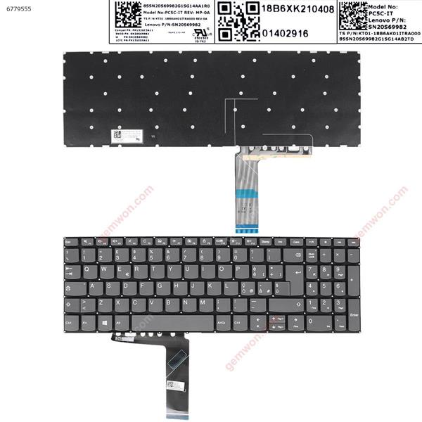 Lenovo IdeaPad 330-15IKB GRAY win8(Without FRAME) IT N/A Laptop Keyboard (OEM-B)